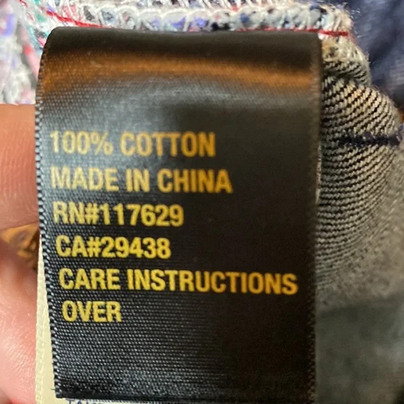 Mek Denim Milos Fxh Distressed Cut off Jeans Shorts Blue Cotton Denim Size 26 - Picture 8 of 8